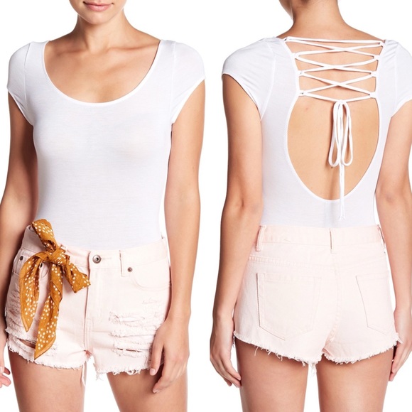 SOLD Free People All About The Back Bodysuit (S) - Picture 1 of 5